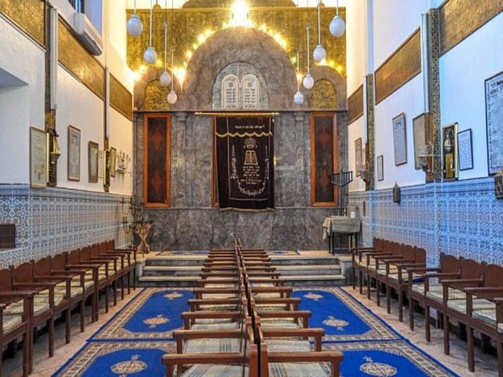 The Lazama Synagogue in Marrakech